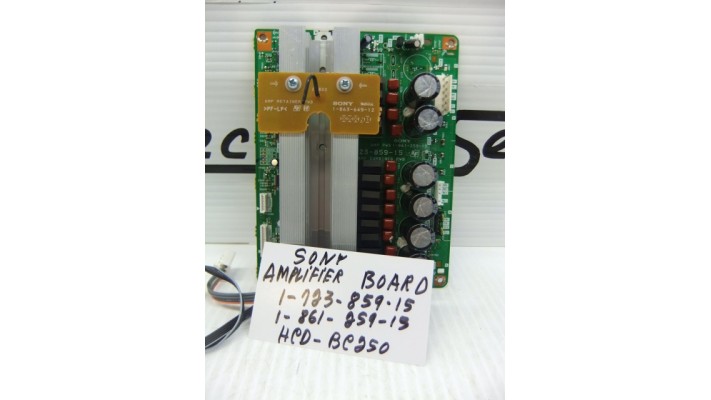 Sony 1-861-259-15 amplifier board